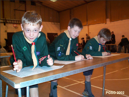 District Flag Competition 2002